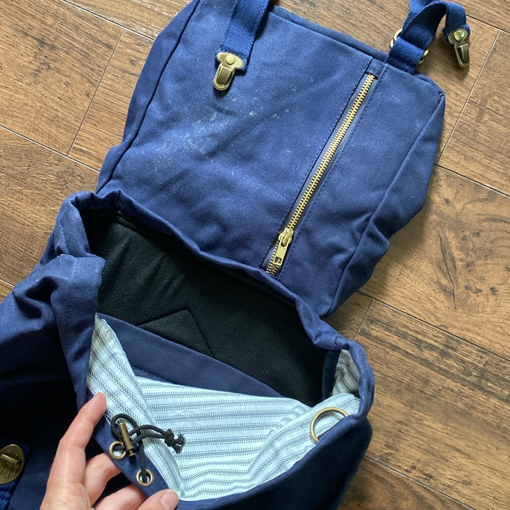 EdPack Backpack - blue NWOT - Picture 3 of 4